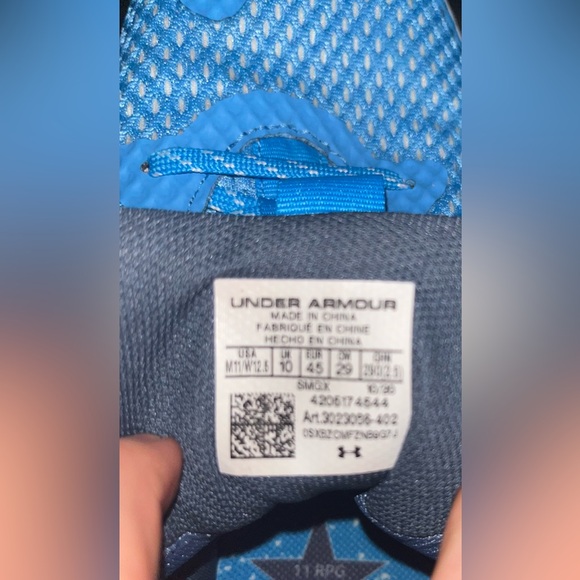 Under Armour shoes size: Men-11 / Women-12.6 - Picture 5 of 5